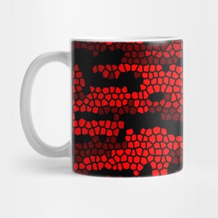 Camo Pattern - Red Mug